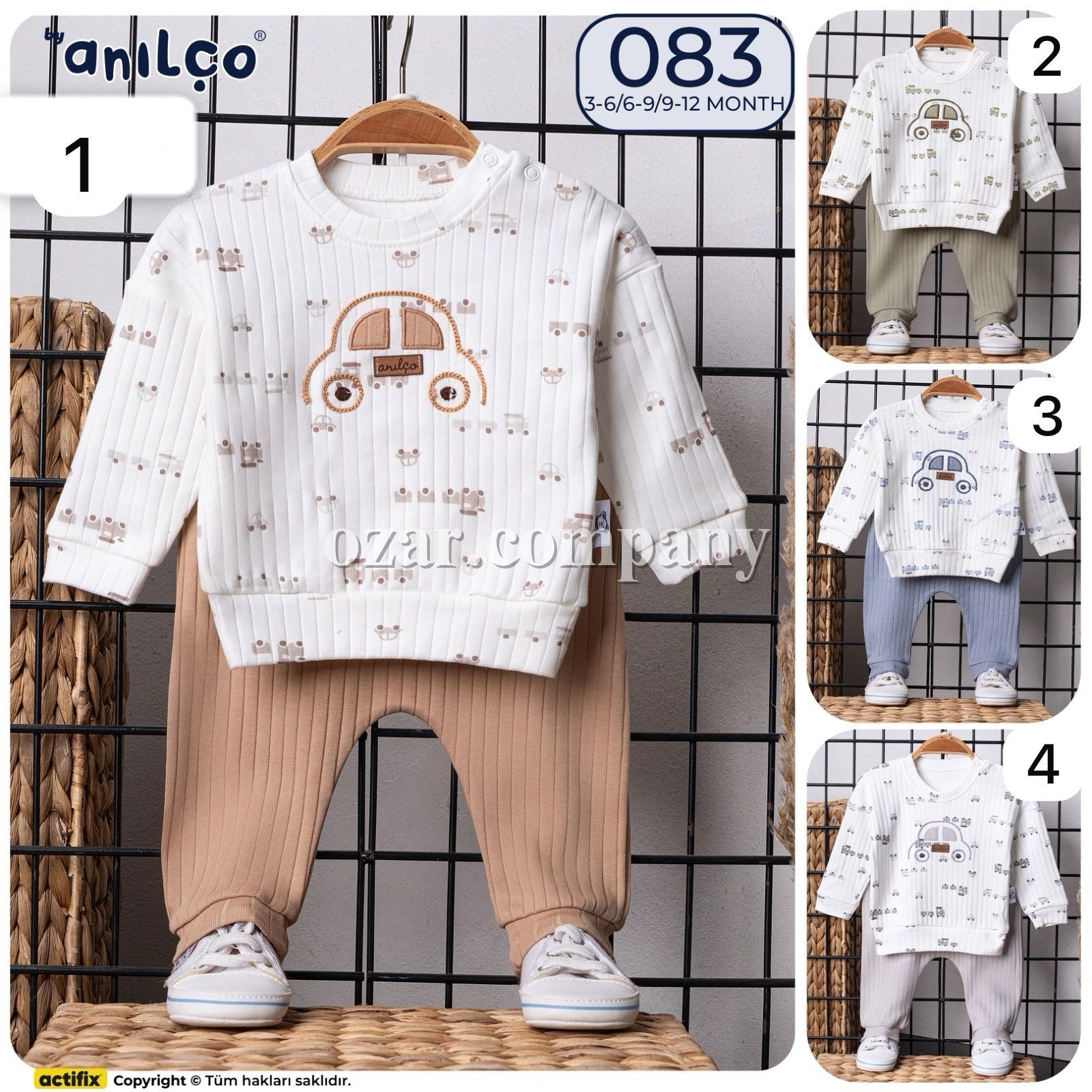 Костюм Для Мальчика Anilco (3-6/6-9/9-12мес.)