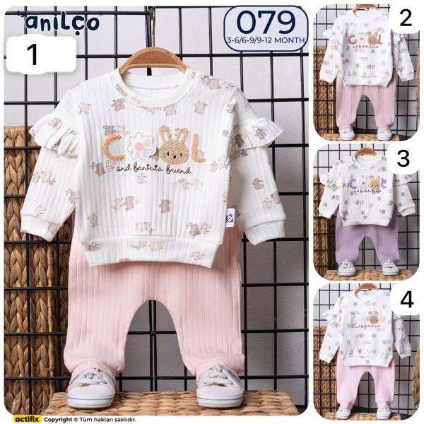 Костюм Для Девочки Anilco (3-6/6-9/9-12мес.)