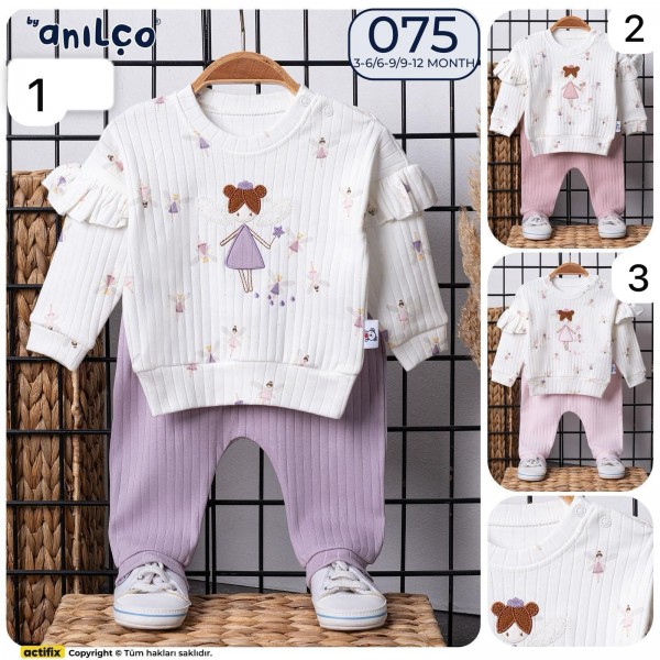 Костюм Для Девочки Anilco (3-6/6-9/9-12мес.)