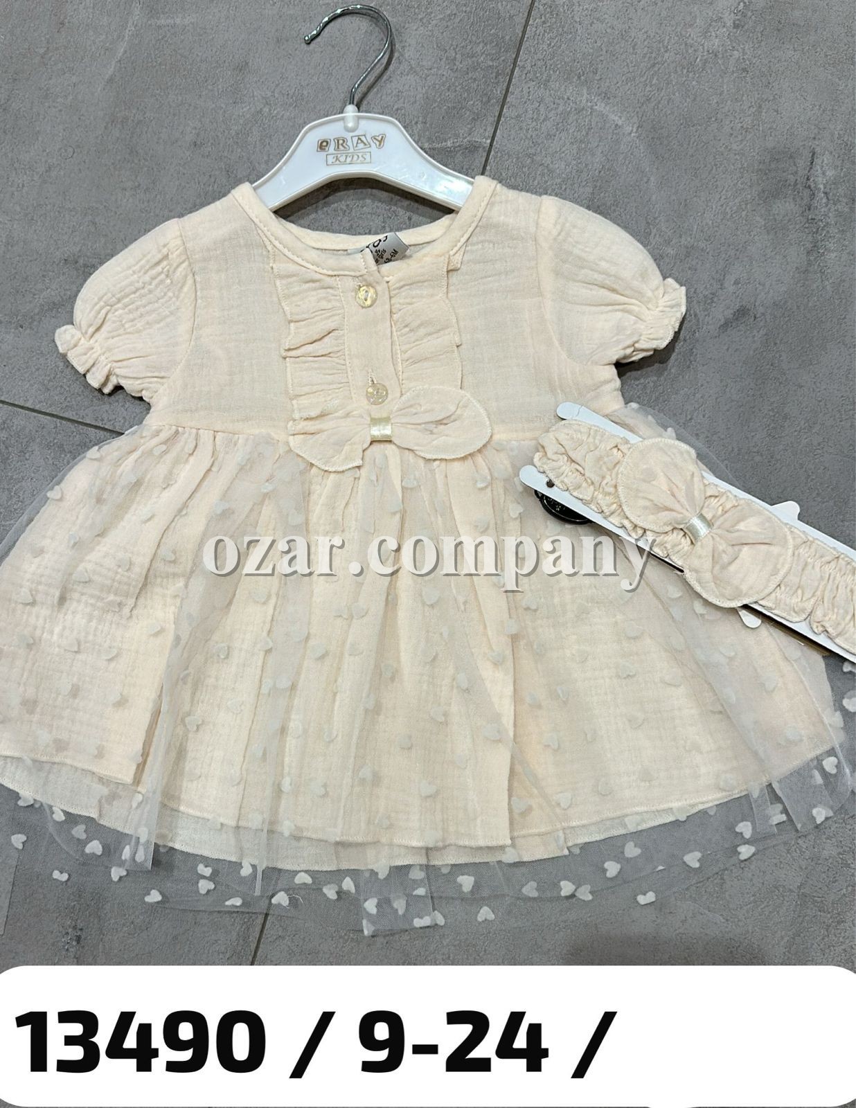 Муслиновое Платье Для Девочки Eray Kids (9-12-18-24мес.)