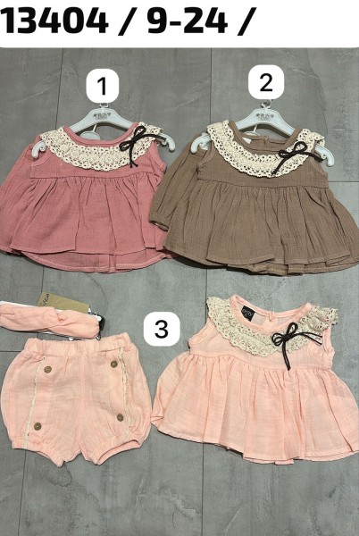 Муслиновый Костюм Для Девочки Eray Kids (9-12-18-24мес.)