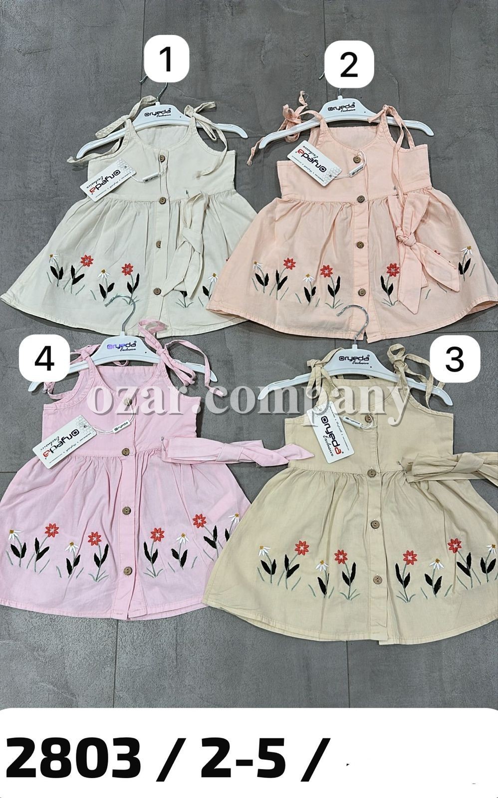 Сарафан Для Девочки Oryeda (2-3-4-5лет)