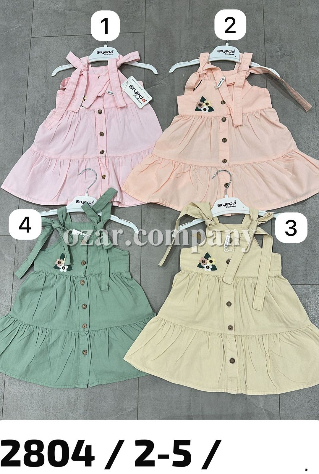 Сарафан Для Девочки Oryeda (2-3-4-5лет)