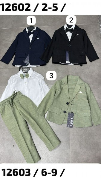 Костюм Тройка Для Мальчика Terry (2-3-4-5лет)