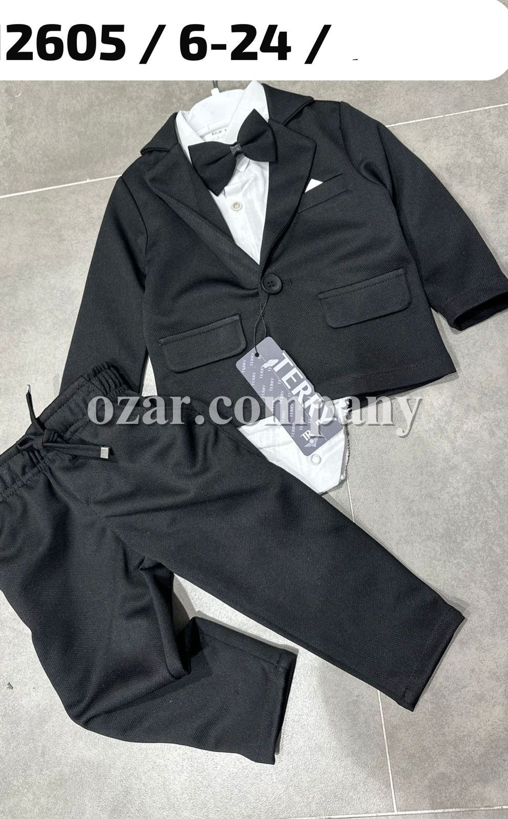 Костюм Тройка Для Мальчика Terry (6-12-18-24мес.)