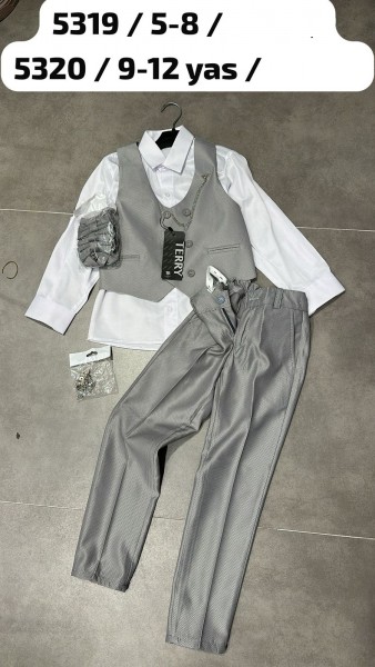 Костюм Тройка Для Мальчика Terry (5-6-7-8лет) 