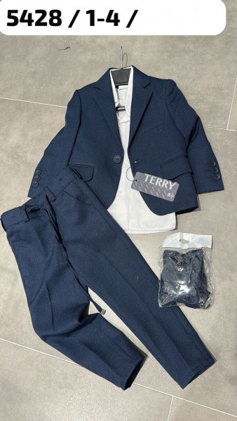 Костюм Тройка Для Мальчика Terry (1-2-3-4лет) 