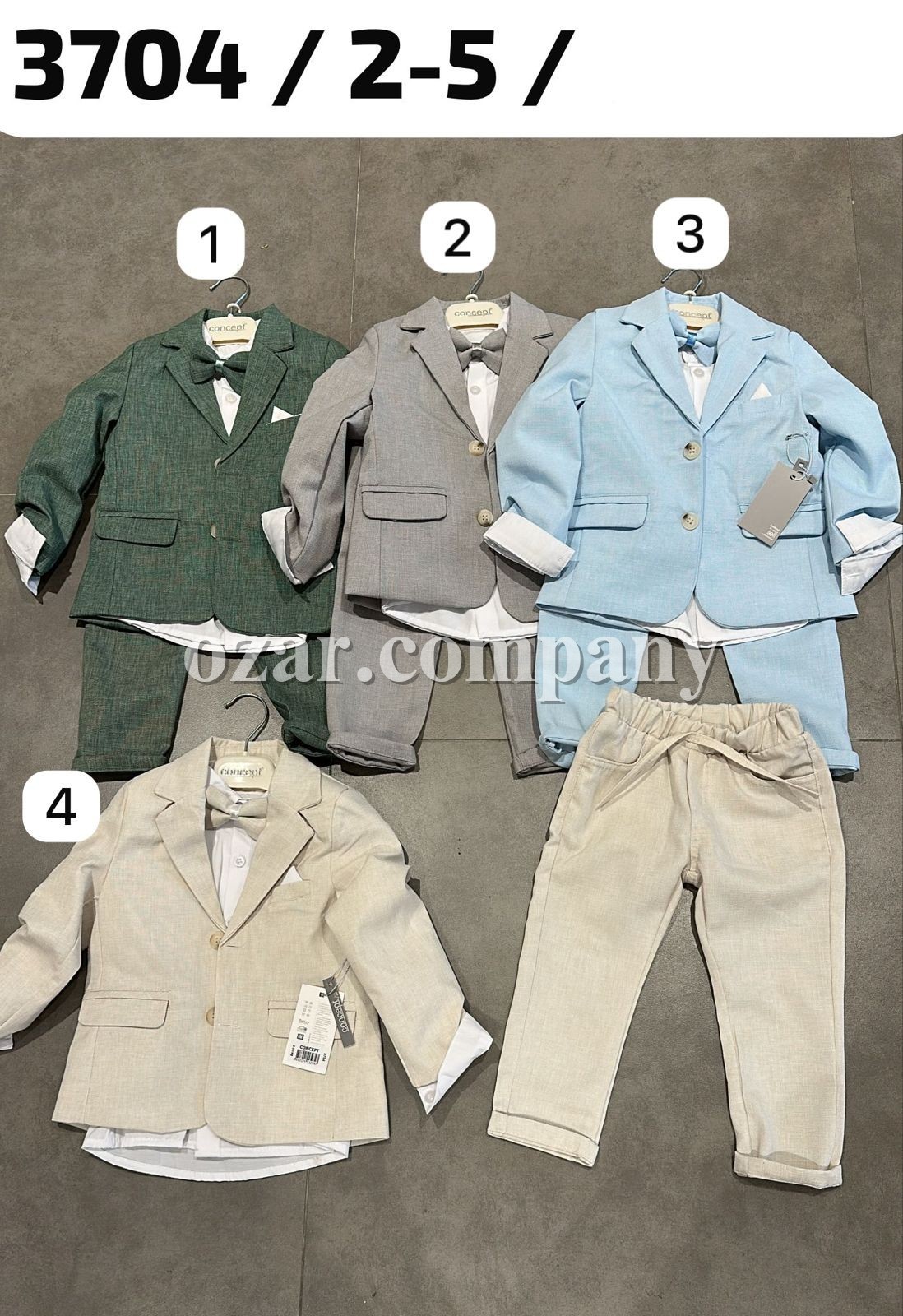 Костюм Тройка Для Мальчика Concept (2-3-4-5лет)