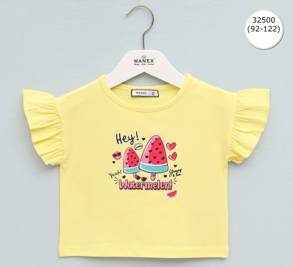 Футболка Для Девочки Wanex (2-3-4-5-6-7лет) 
