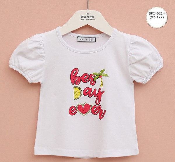 Футболка Для Девочки Wanex (2-3-4-5-6-7лет) 