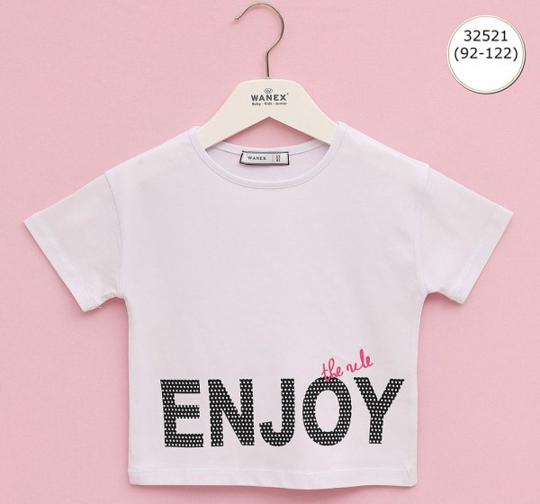 Футболка Для Девочки Wanex (2-3-4-5-6-7лет) 