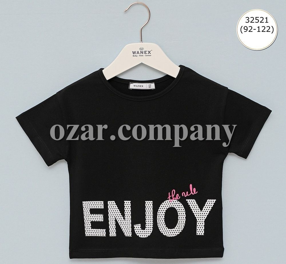 Футболка Для Девочки Wanex (2-3-4-5-6-7лет) 