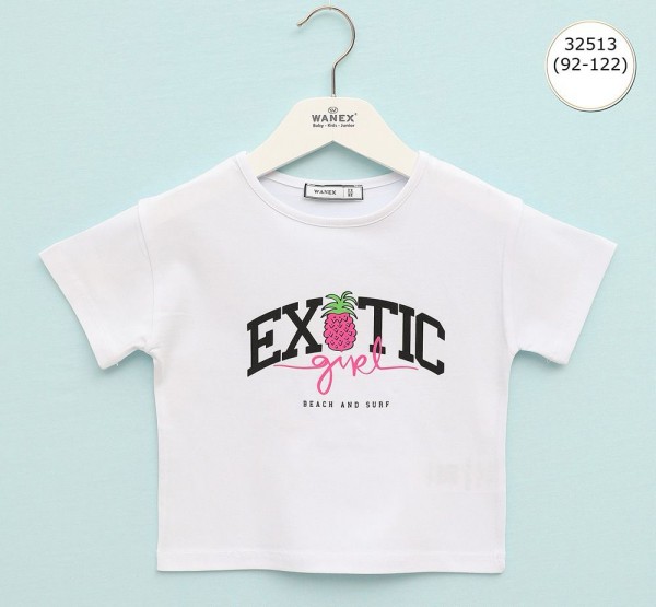 Футболка Для Девочки Wanex (2-3-4-5-6-7лет) 