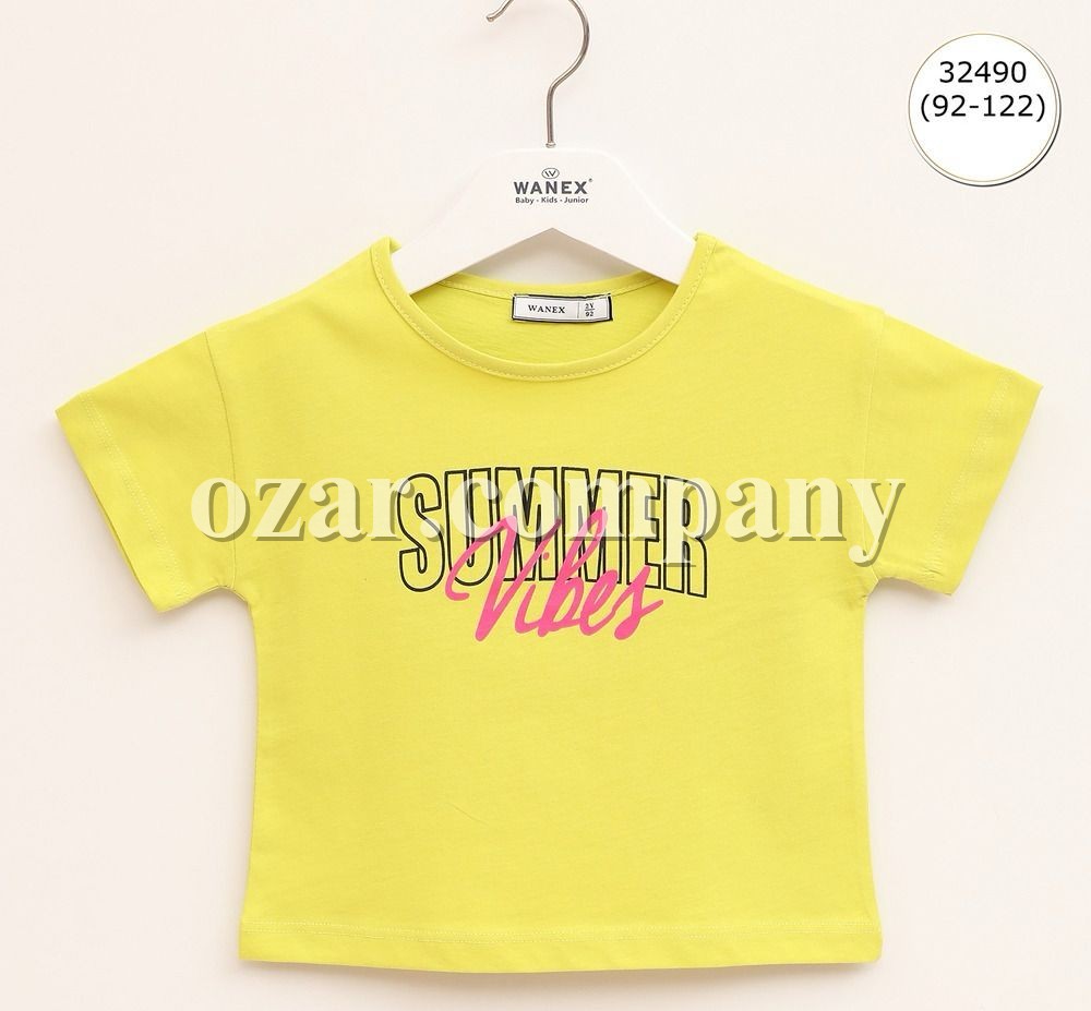 Футболка Для Девочки Wanex (2-3-4-5-6-7лет) 