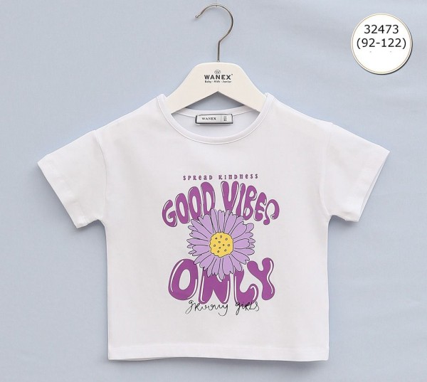 Футболка Для Девочки Wanex (2-3-4-5-6-7лет) 