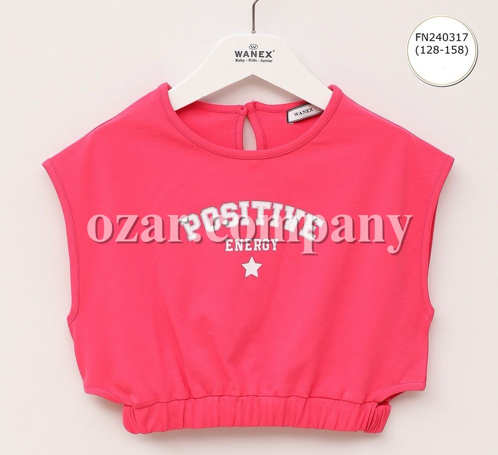 Футболка Для Девочки Wanex (8-9-10-11-12-13лет) 