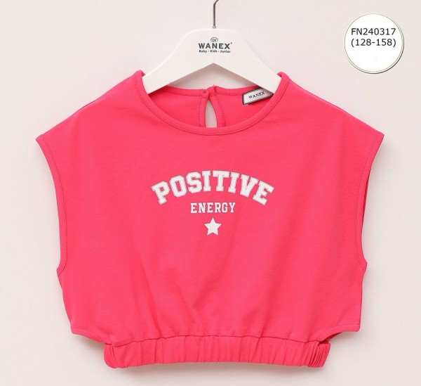 Футболка Для Девочки Wanex (8-9-10-11-12-13лет) 