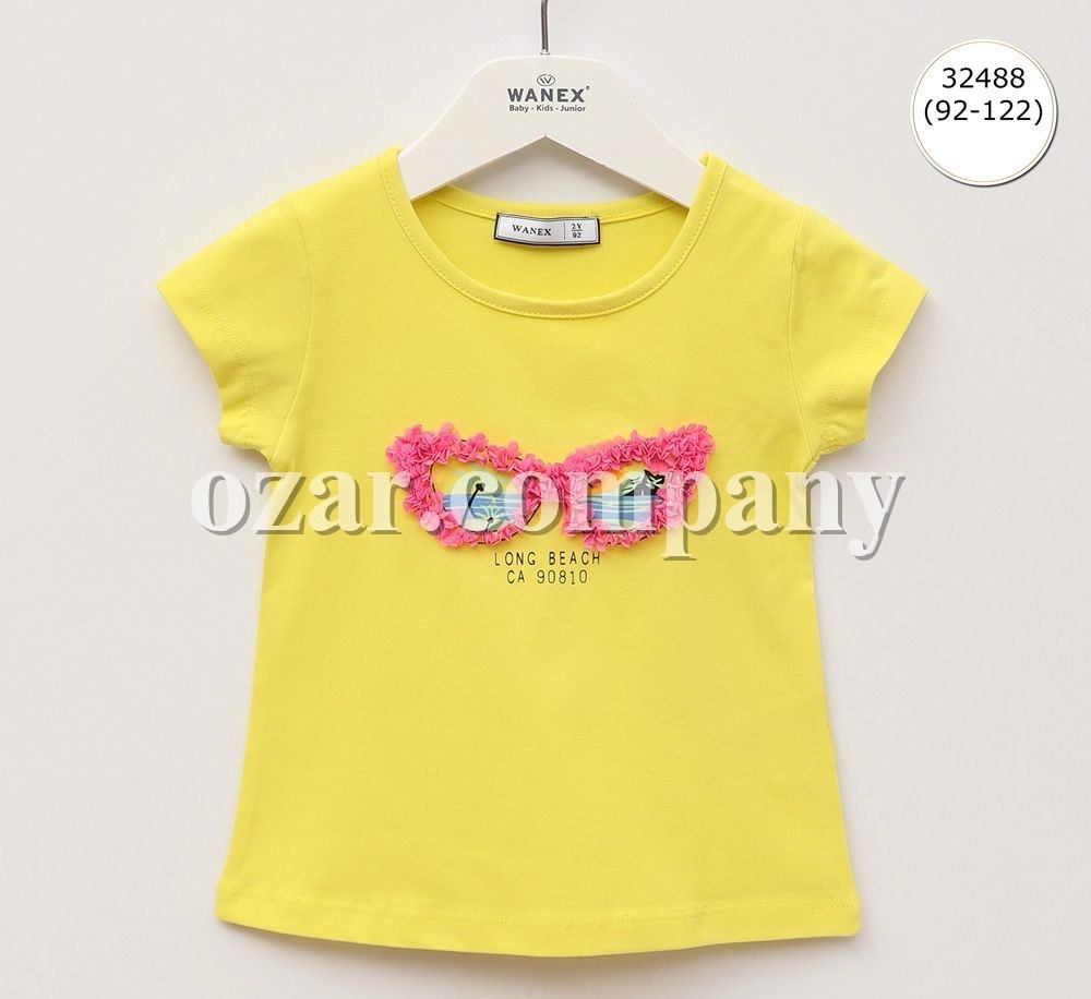 Футболка Для Девочки Wanex (2-3-4-5-6-7лет) 