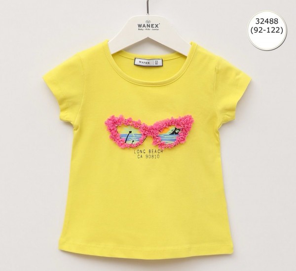 Футболка Для Девочки Wanex (2-3-4-5-6-7лет) 