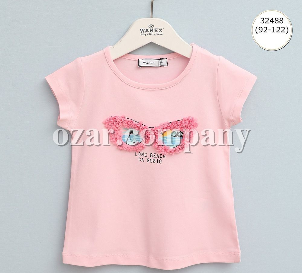 Футболка Для Девочки Wanex (2-3-4-5-6-7лет) 
