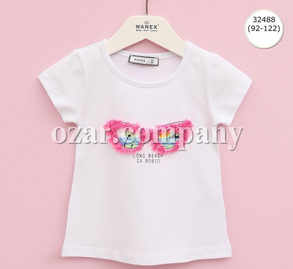Футболка Для Девочки Wanex (2-3-4-5-6-7лет) 