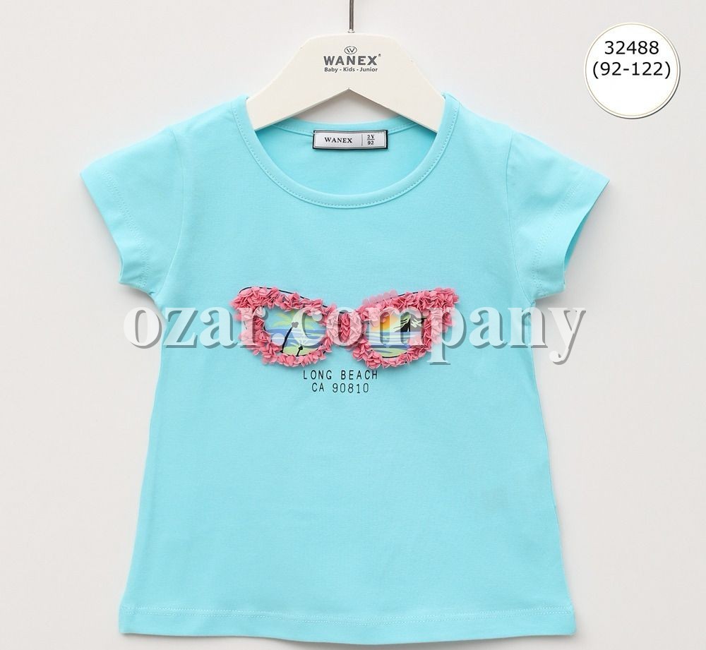 Футболка Для Девочки Wanex (2-3-4-5-6-7лет) 