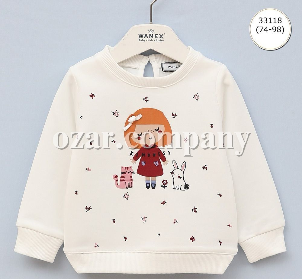 Свитшот Для Девочки Wanex (9м.-1-1.5-2-3лет) 