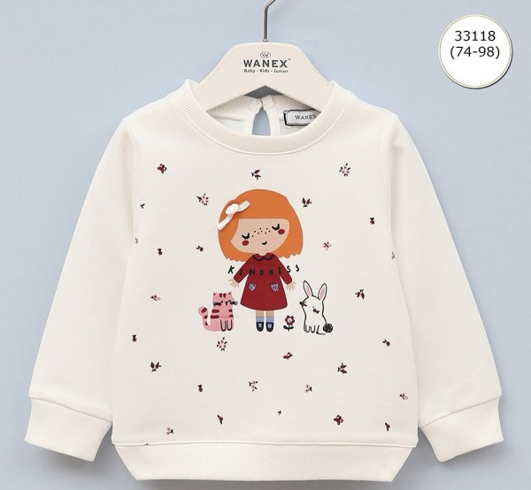 Свитшот Для Девочки Wanex (9м.-1-1.5-2-3лет) 