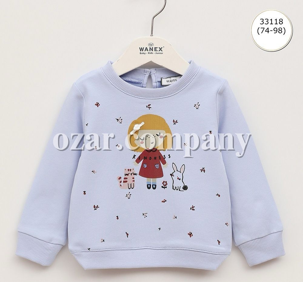 Свитшот Для Девочки Wanex (9м.-1-1.5-2-3лет) 
