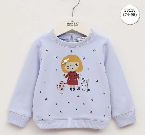 Свитшот Для Девочки Wanex (9м.-1-1.5-2-3лет) 