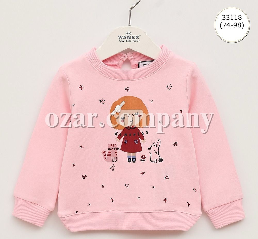 Свитшот Для Девочки Wanex (9м.-1-1.5-2-3лет) 