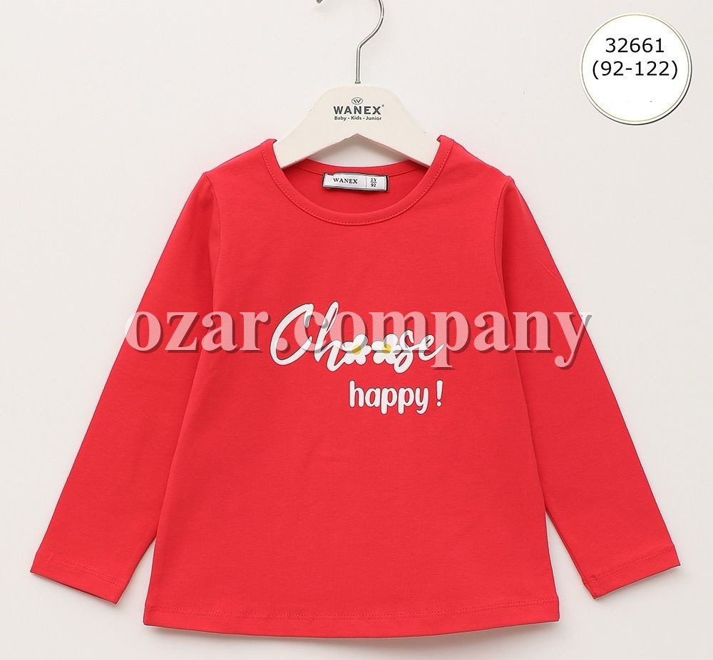 Свитшот Для Девочки Wanex (2-3-4-5-6-7лет) 