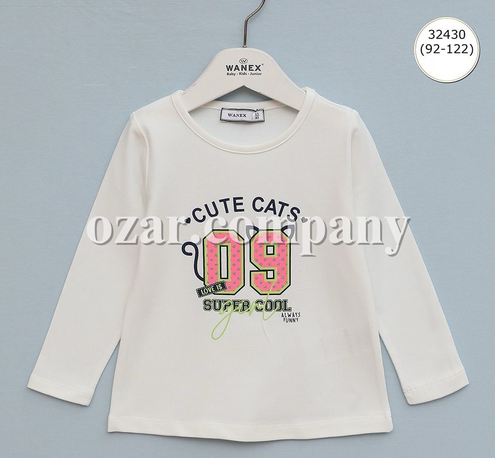 Свитшот Для Девочки Wanex (2-3-4-5-6-7лет) 