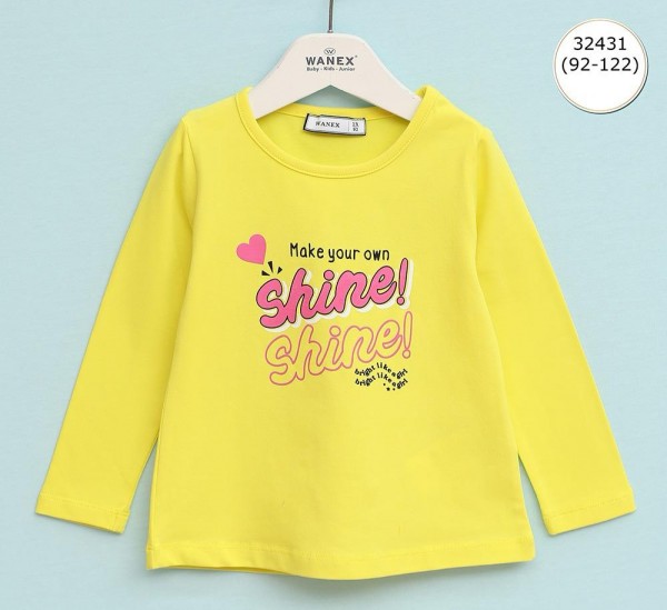 Свитшот Для Девочки Wanex (2-3-4-5-6-7лет) 