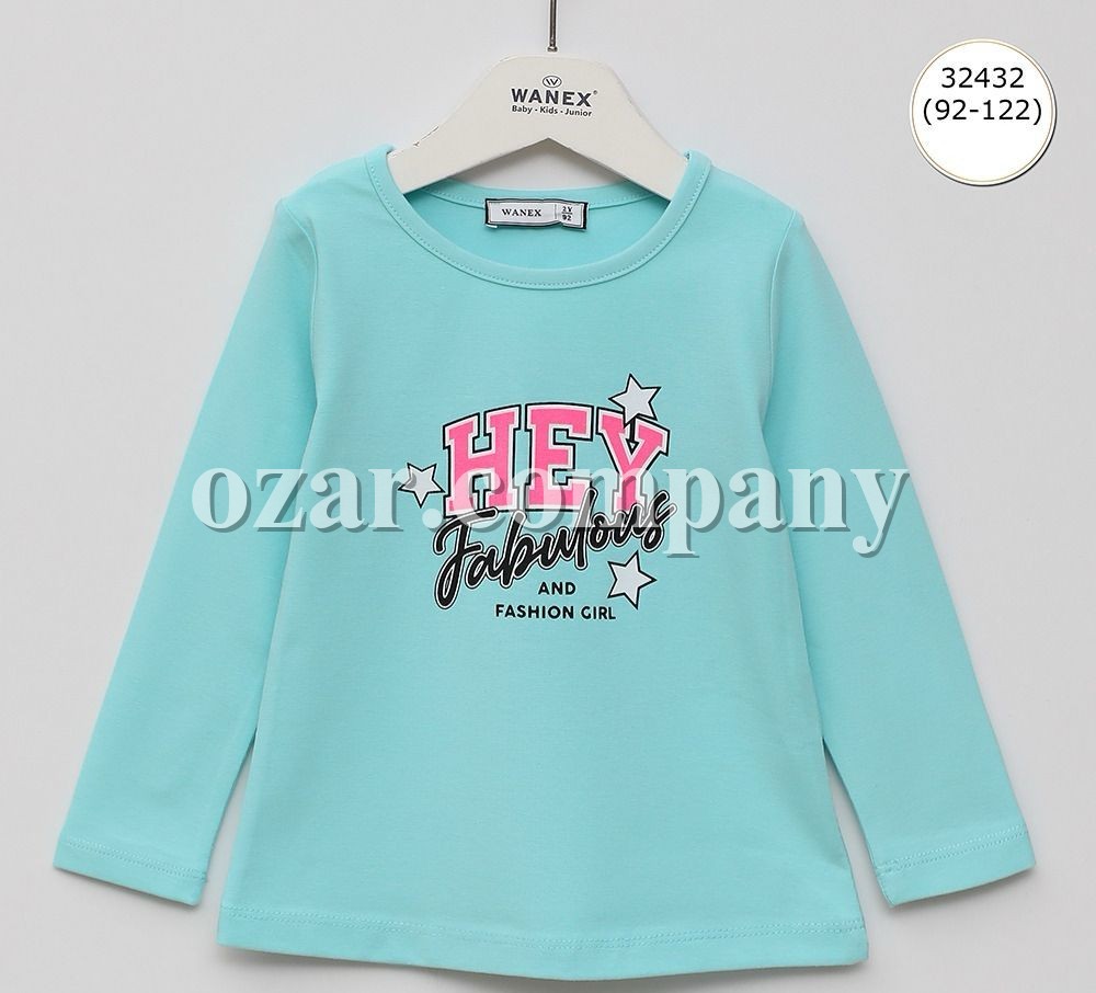 Свитшот Для Девочки Wanex (2-3-4-5-6-7лет) 