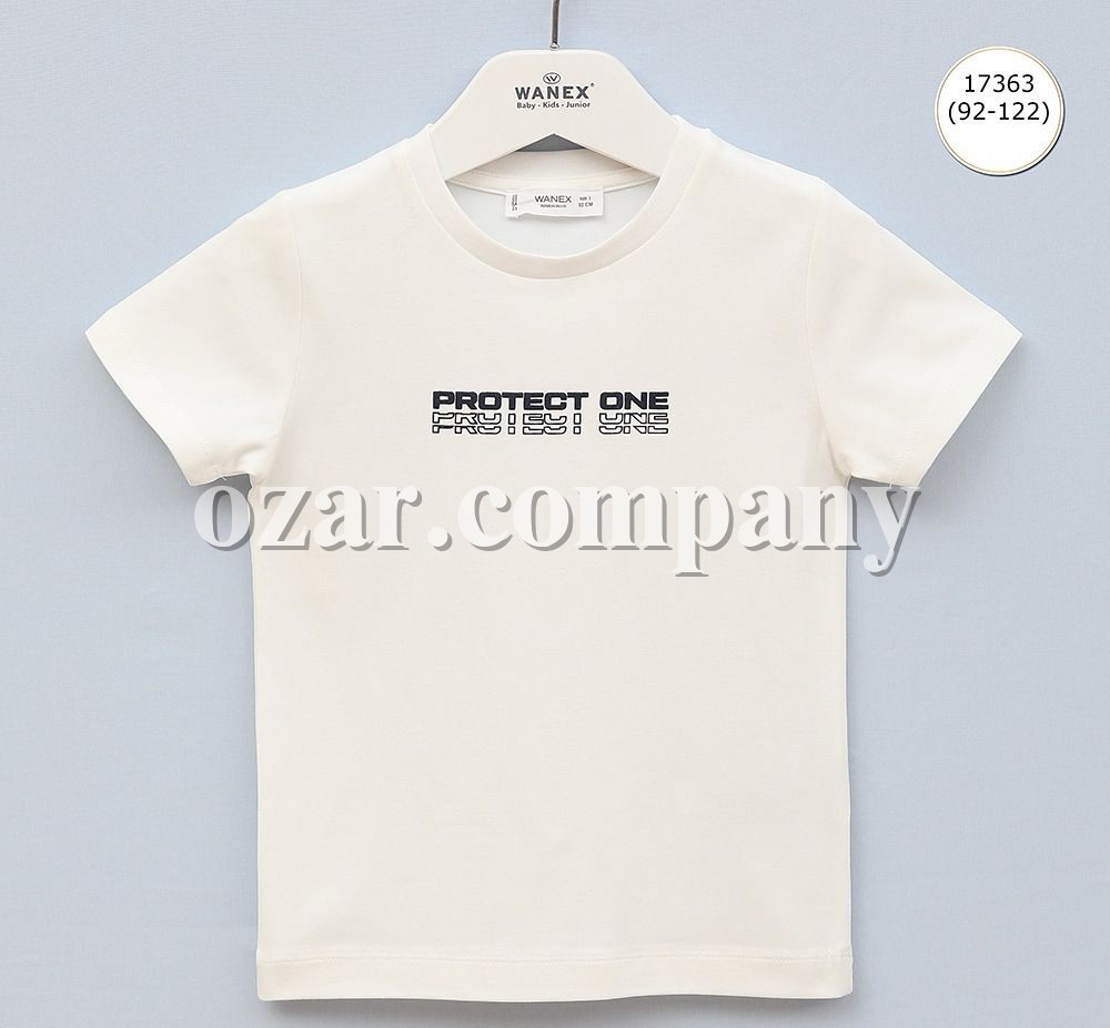 Футболка Для Мальчика Wanex (2-3-4-5-6-7лет) 