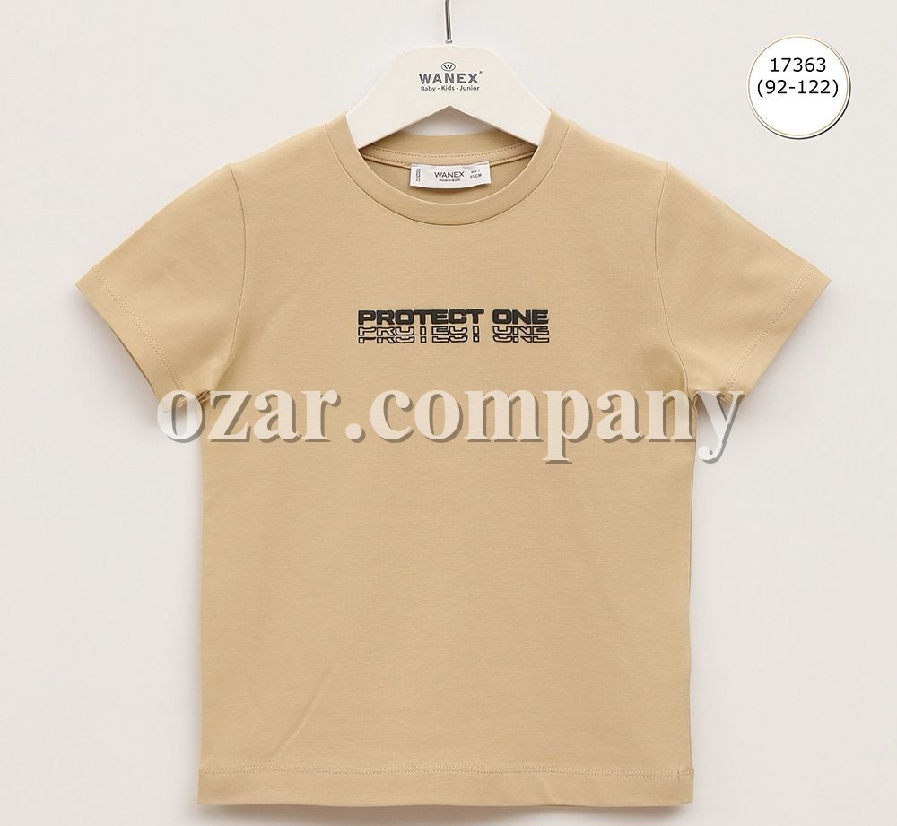 Футболка Для Мальчика Wanex (2-3-4-5-6-7лет) 
