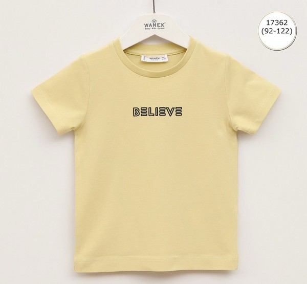 Футболка Для Мальчика Wanex (2-3-4-5-6-7лет) 