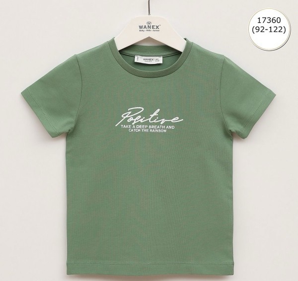 Футболка Для Мальчика Wanex (2-3-4-5-6-7лет) 