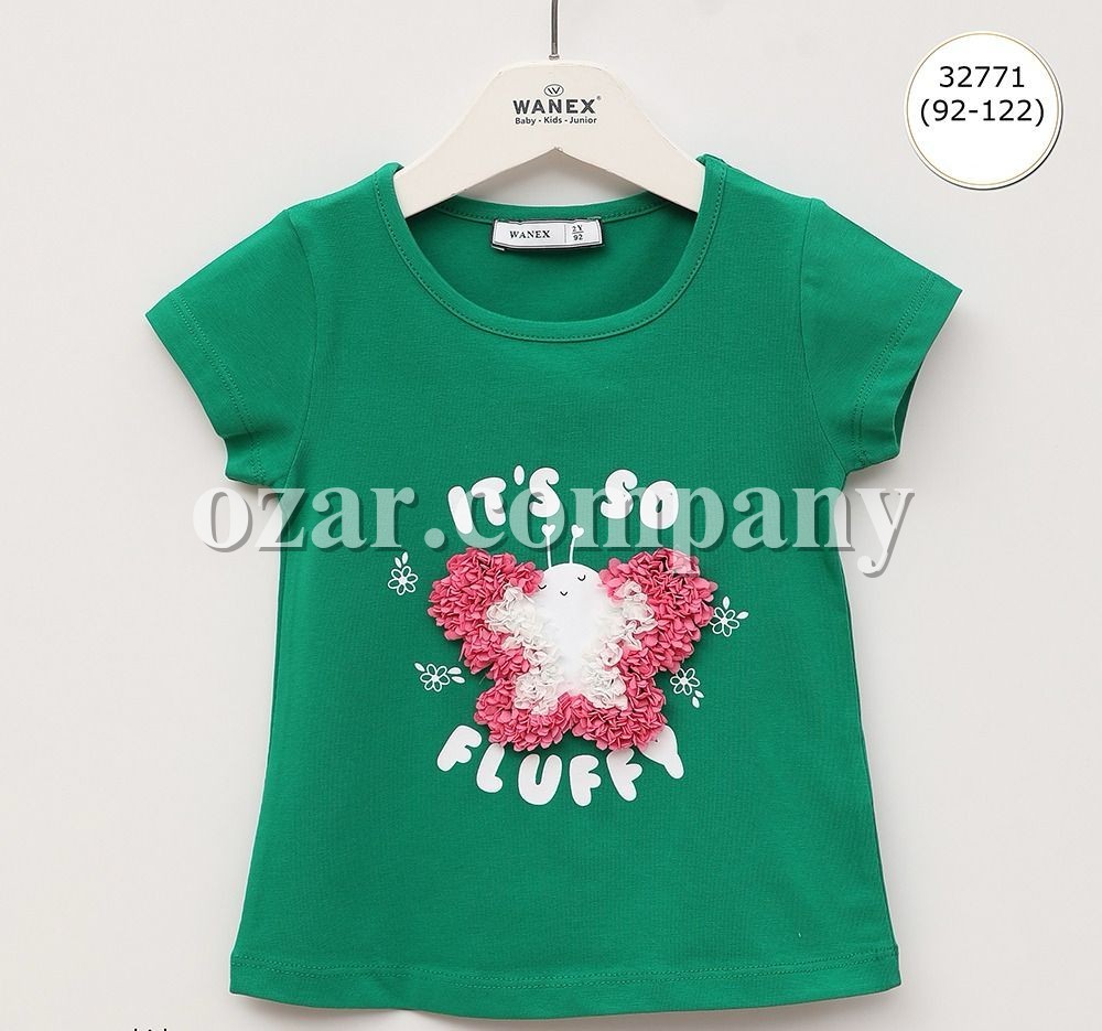Футболка Для Девочки Wanex (2-3-4-5-6-7лет) 