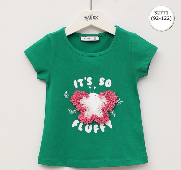 Футболка Для Девочки Wanex (2-3-4-5-6-7лет) 