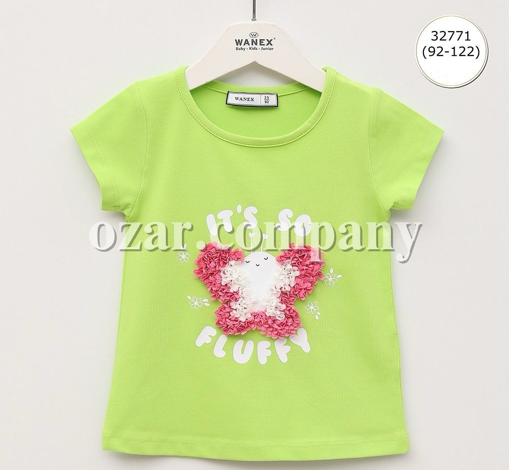 Футболка Для Девочки Wanex (2-3-4-5-6-7лет) 