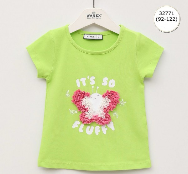 Футболка Для Девочки Wanex (2-3-4-5-6-7лет) 