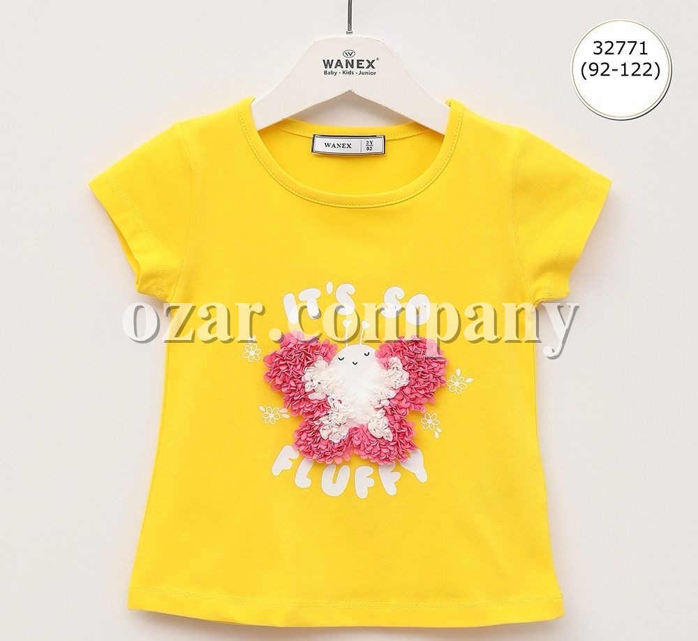 Футболка Для Девочки Wanex (2-3-4-5-6-7лет) 