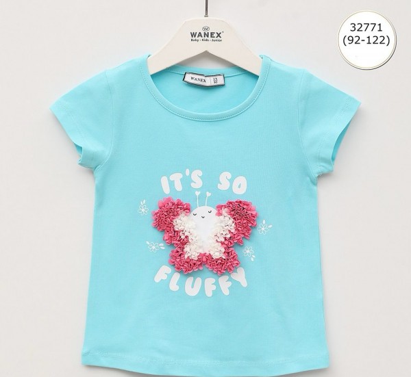 Футболка Для Девочки Wanex (2-3-4-5-6-7лет) 