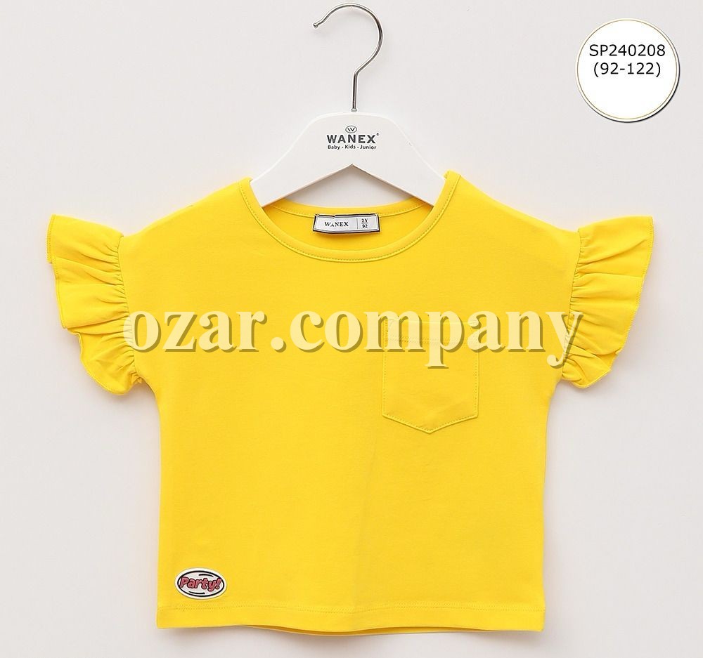 Футболка Для Девочки Wanex (2-3-4-5-6-7лет) 