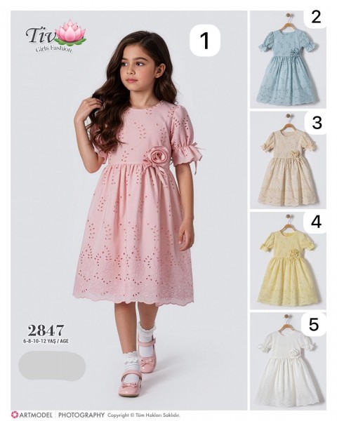 Платье Для Девочки Tivido (6-8-10-12лет)