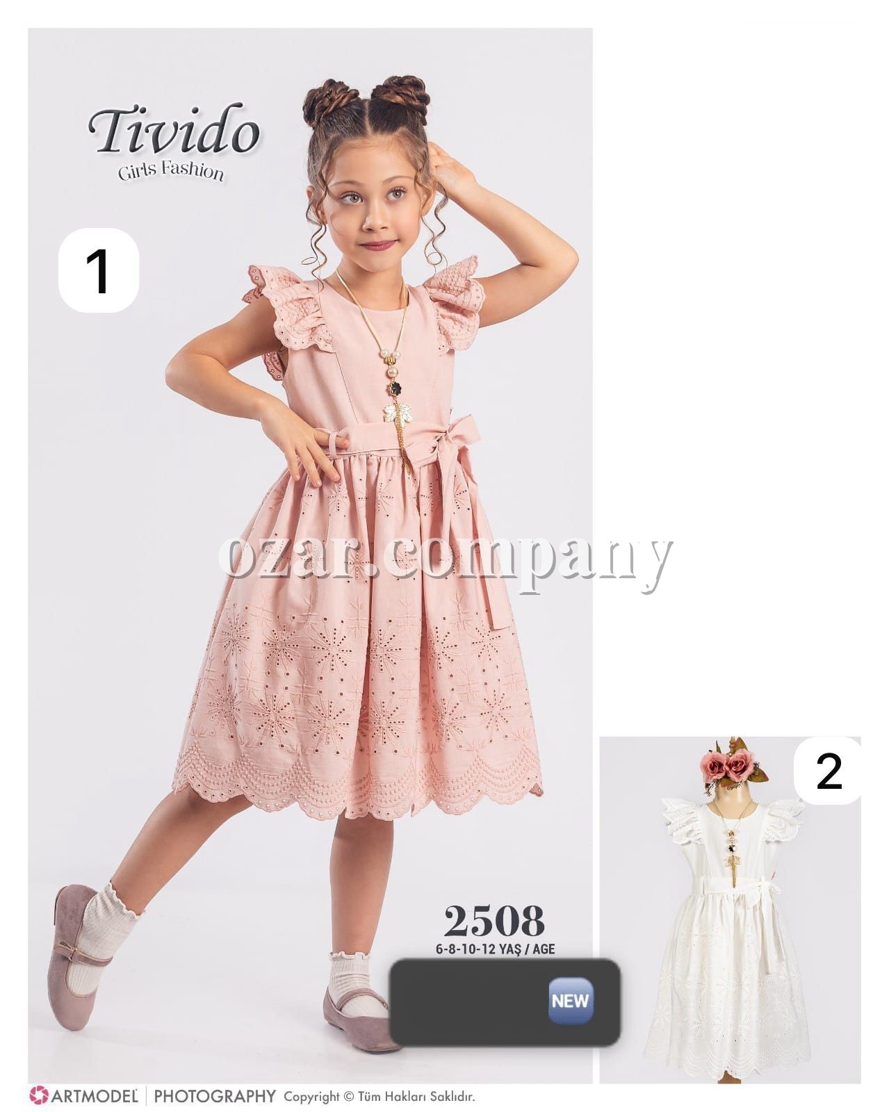 Платье Для Девочки Tivido (6-8-10-12лет)