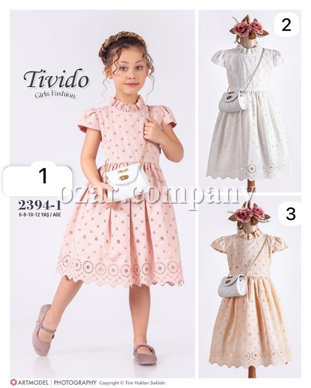 Платье Для Девочки Tivido (6-8-10-12лет)