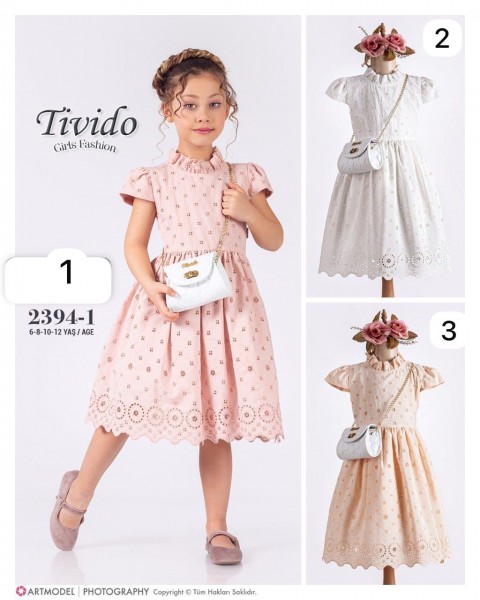 Платье Для Девочки Tivido (6-8-10-12лет)